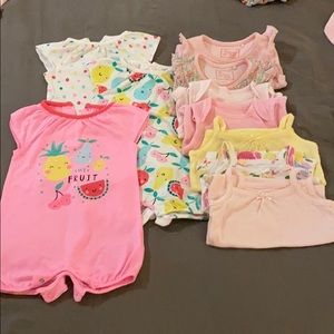 3-6 month baby girl bundle 10 pieces